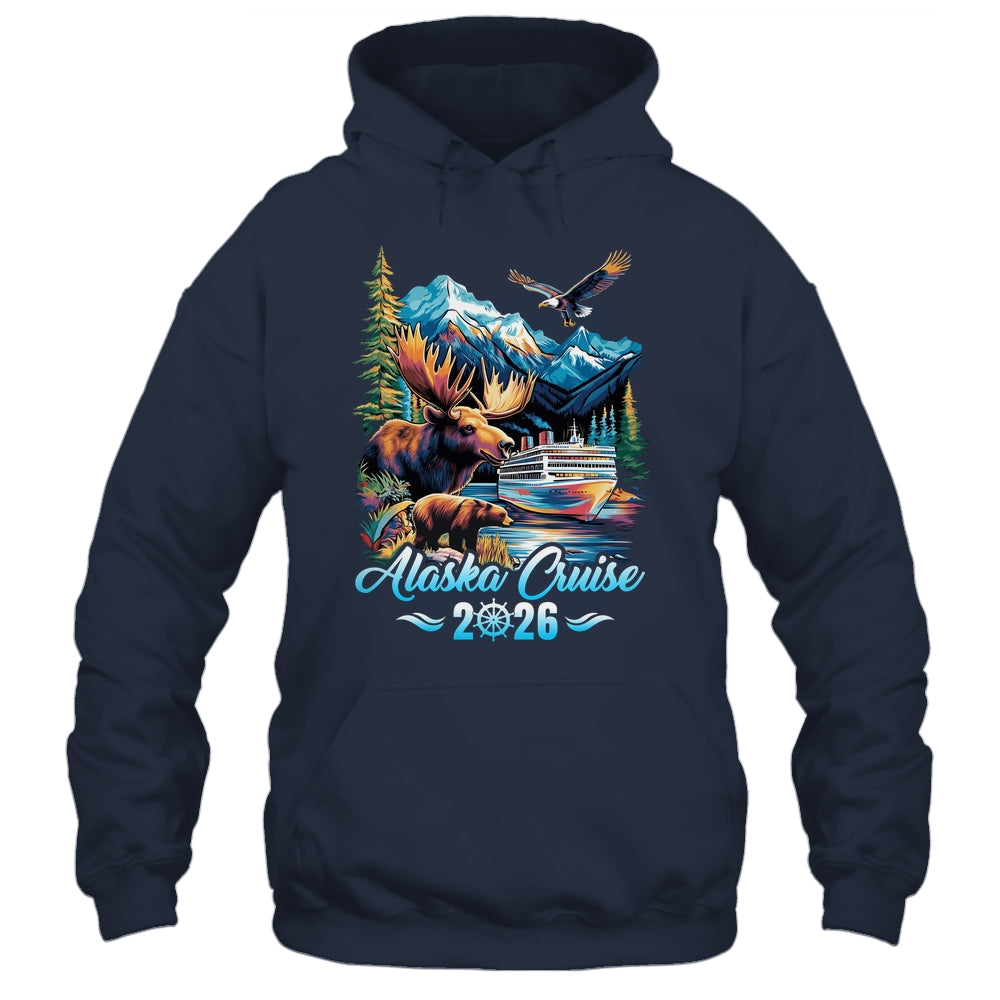 Alaska Cruise 2026 Matching Family Friends Group Alaskan Vacation Shirt & Hoodie | teecentury
