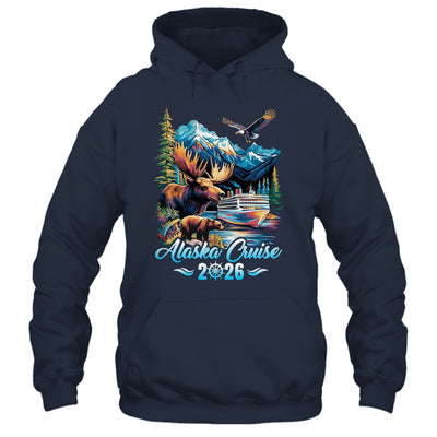 Alaska Cruise 2026 Matching Family Friends Group Alaskan Vacation Shirt & Hoodie | teecentury
