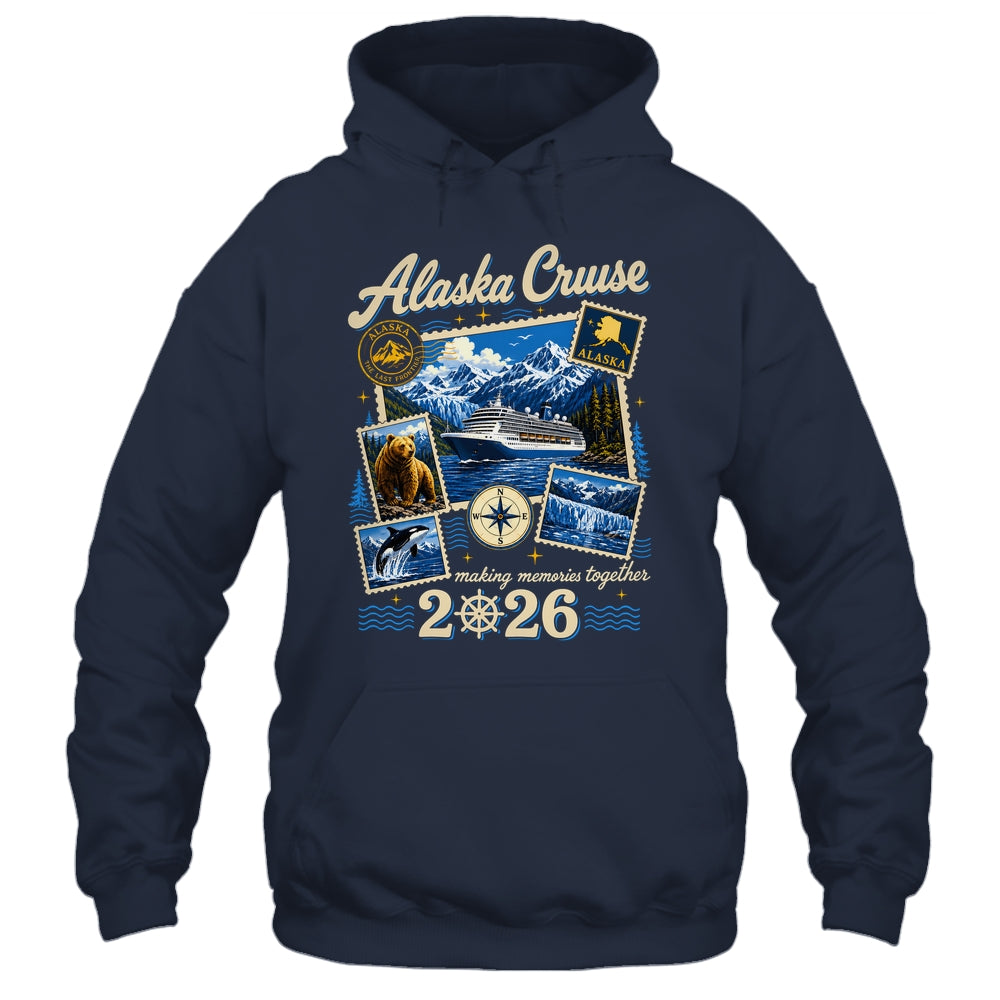 Alaska Cruise 2026 Memories Together Family Friends Vacation Shirt & Hoodie | teecentury