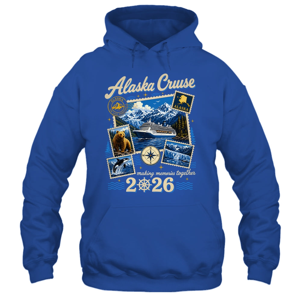 Alaska Cruise 2026 Memories Together Family Friends Vacation Shirt & Hoodie | teecentury