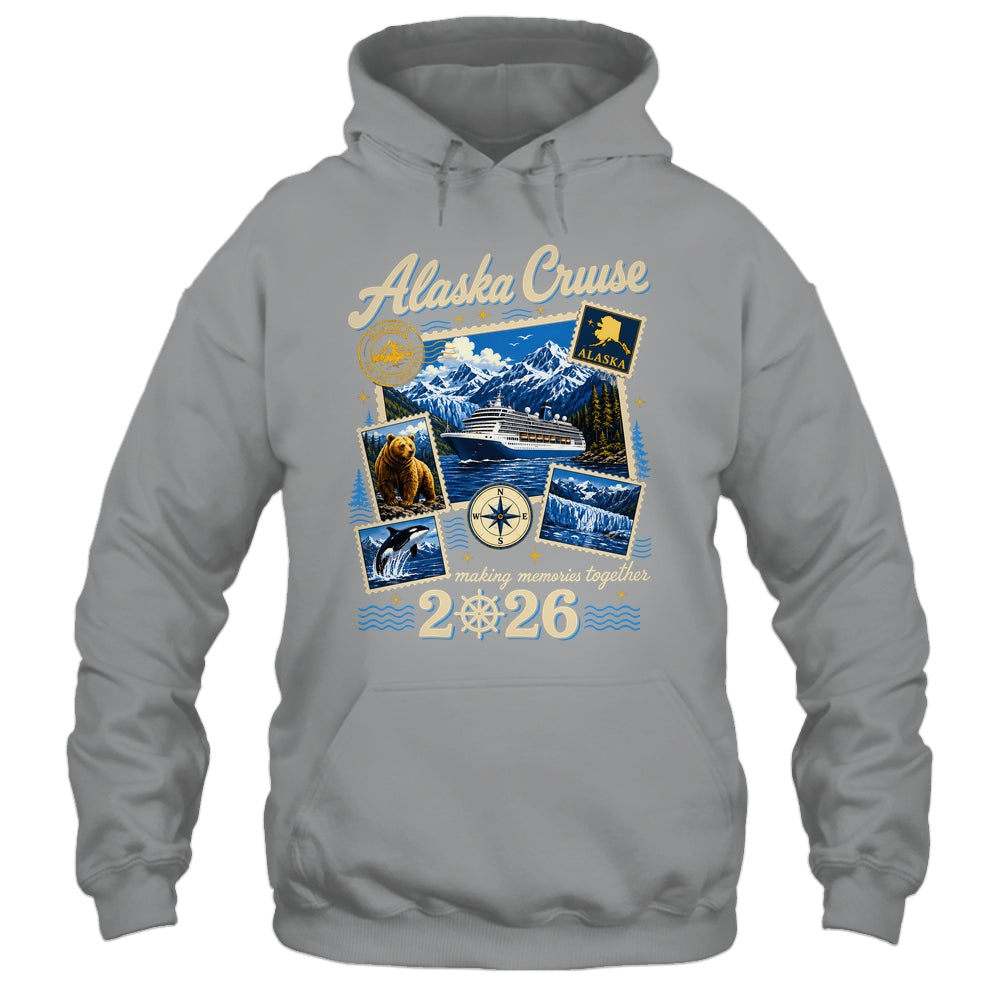 Alaska Cruise 2026 Memories Together Family Friends Vacation Shirt & Hoodie | teecentury