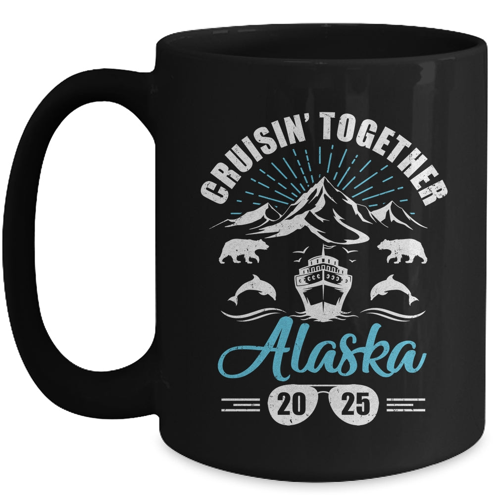 Alaska Cruise Together 2025 Family Friends Vacation Travel Mug | teecentury
