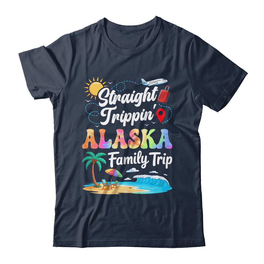 Alaska Family Vacation 2025 Straight Trippin Trip Shirt & Tank Top | teecentury
