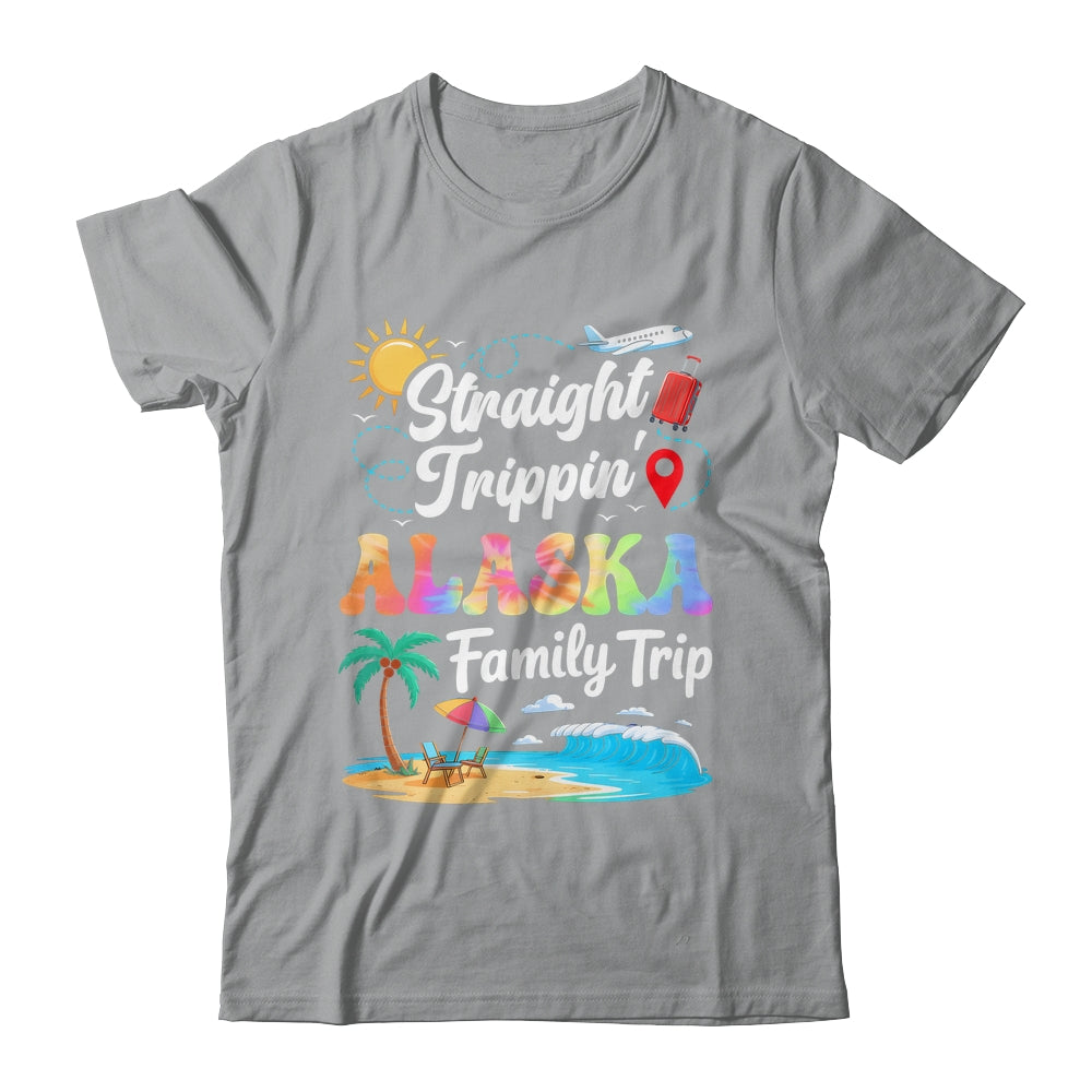 Alaska Family Vacation 2025 Straight Trippin Trip Shirt & Tank Top | teecentury