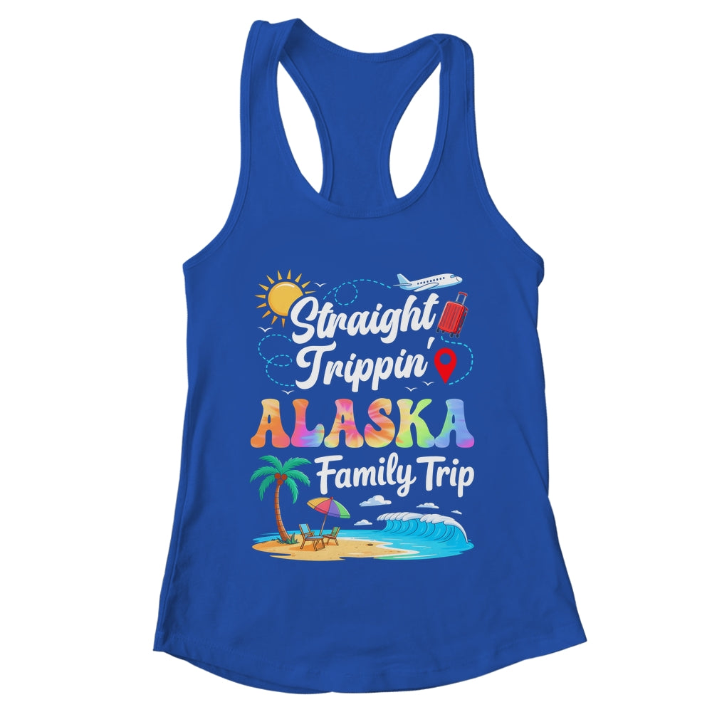 Alaska Family Vacation 2025 Straight Trippin Trip Shirt & Tank Top | teecentury