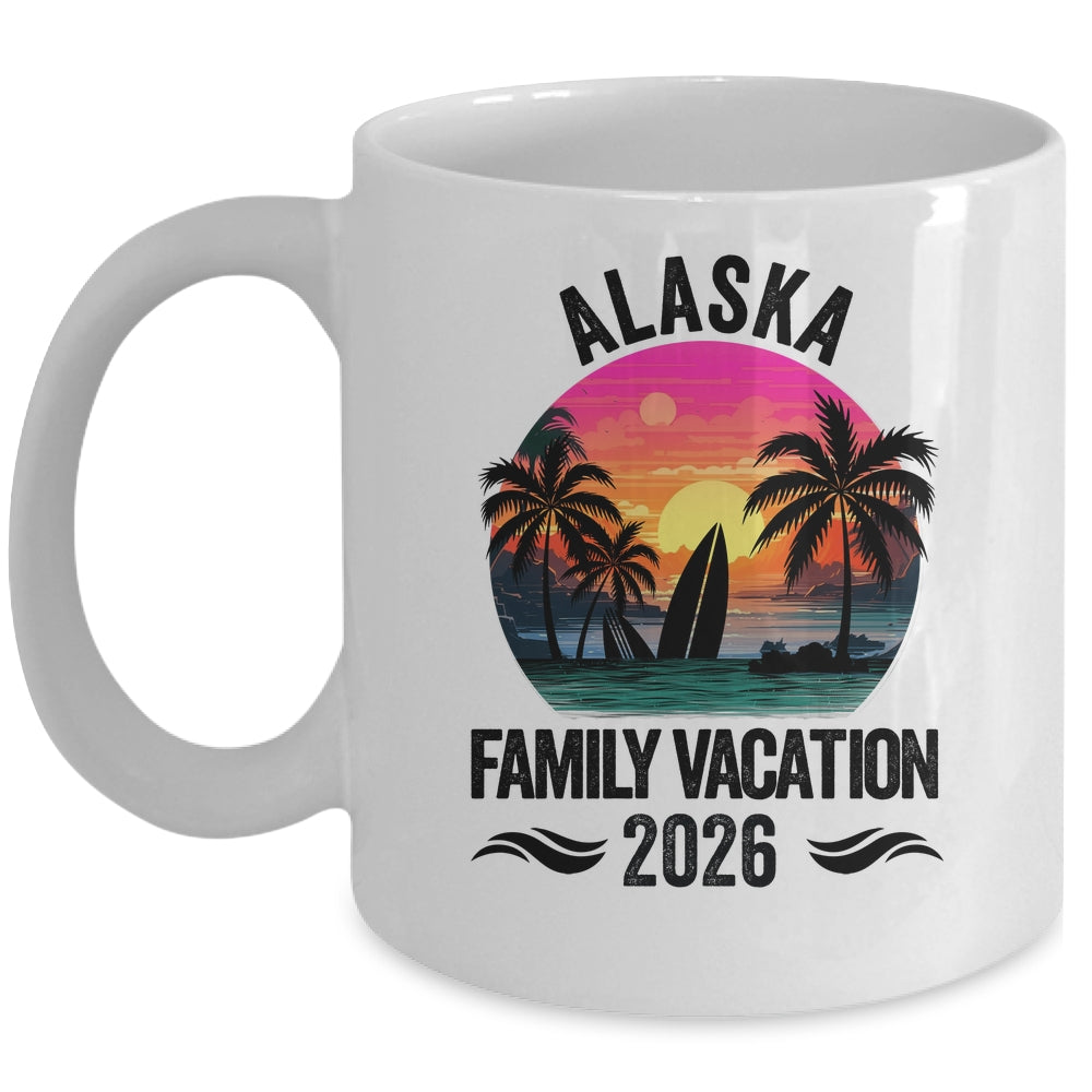Alaska Family Vacation 2026 Matching Outfits Beach Summer Mug | teecentury
