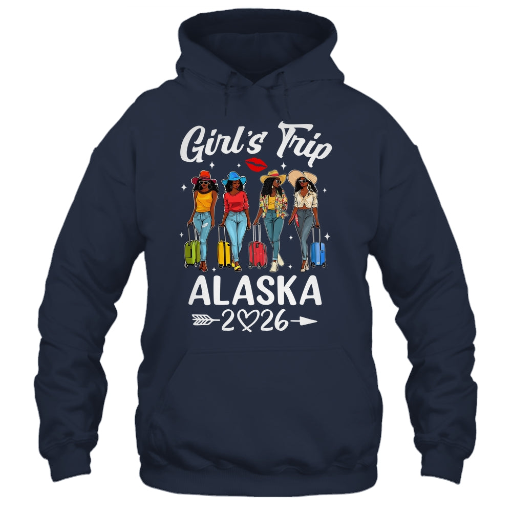 Alaska Girls Trip 2026 Birthday Squad Women Vacation Shirt & Hoodie | teecentury