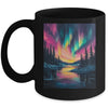 Alaska Landscape Aurora Borealis Northern Lights Vacation Mug | teecentury