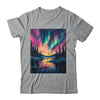 Alaska Landscape Aurora Borealis Northern Lights Vacation Shirt & Hoodie | teecentury