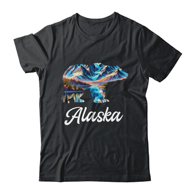 Alaska Mountains Bear Alaskan Lover Souvenir Vacation Trip Shirt & Hoodie | teecentury