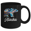 Alaska Mountains Bear Alaskan Lover Souvenir Vacation Trip Mug | teecentury