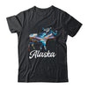 Alaska Mountains Moose Alaskan Lover Souvenir Vacation Trip Shirt & Hoodie | teecentury