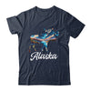 Alaska Mountains Moose Alaskan Lover Souvenir Vacation Trip Shirt & Hoodie | teecentury