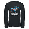 Alaska Mountains Moose Alaskan Lover Souvenir Vacation Trip Shirt & Hoodie | teecentury