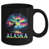 Alaska Northern Lights Aurora Viewing Alaska Vacation Moose Mug | teecentury