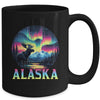 Alaska Northern Lights Aurora Viewing Alaska Vacation Moose Mug | teecentury