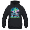 Alaska Northern Lights Aurora Viewing Bear Vacation Trip Shirt & Hoodie | teecentury