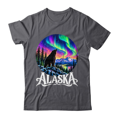 Alaska Northern Lights Aurora Viewing Bear Vacation Vintage Shirt & Hoodie | teecentury