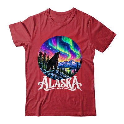 Alaska Northern Lights Aurora Viewing Bear Vacation Vintage Shirt & Hoodie | teecentury