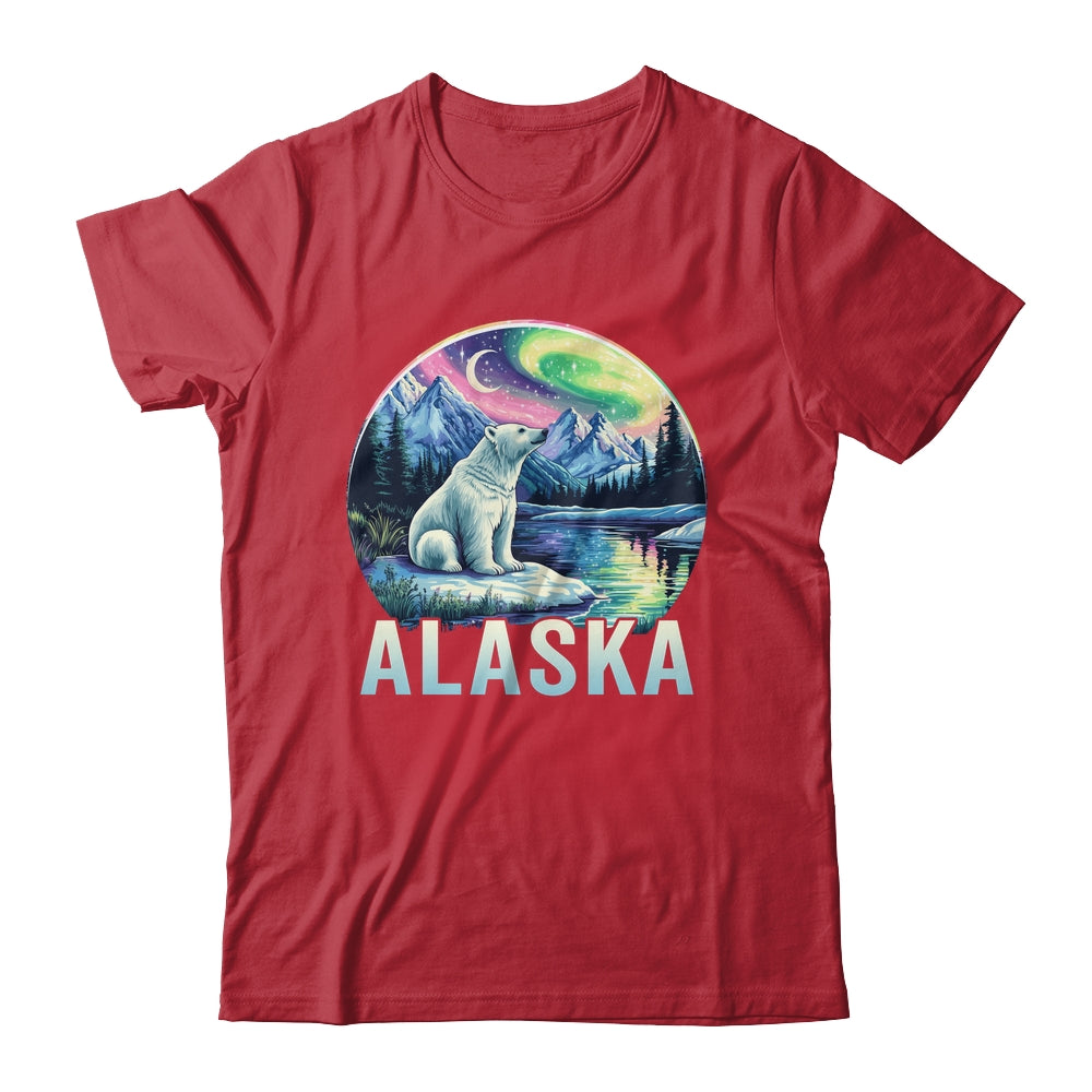 Alaska Northern Lights Aurora Viewing Vacation Alaska Trip Shirt & Hoodie | teecentury