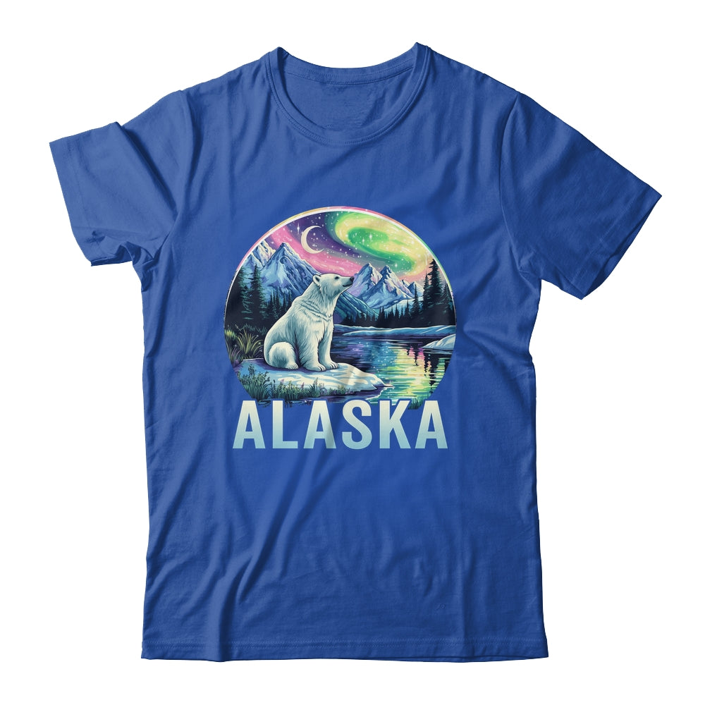 Alaska Northern Lights Aurora Viewing Vacation Alaska Trip Shirt & Hoodie | teecentury