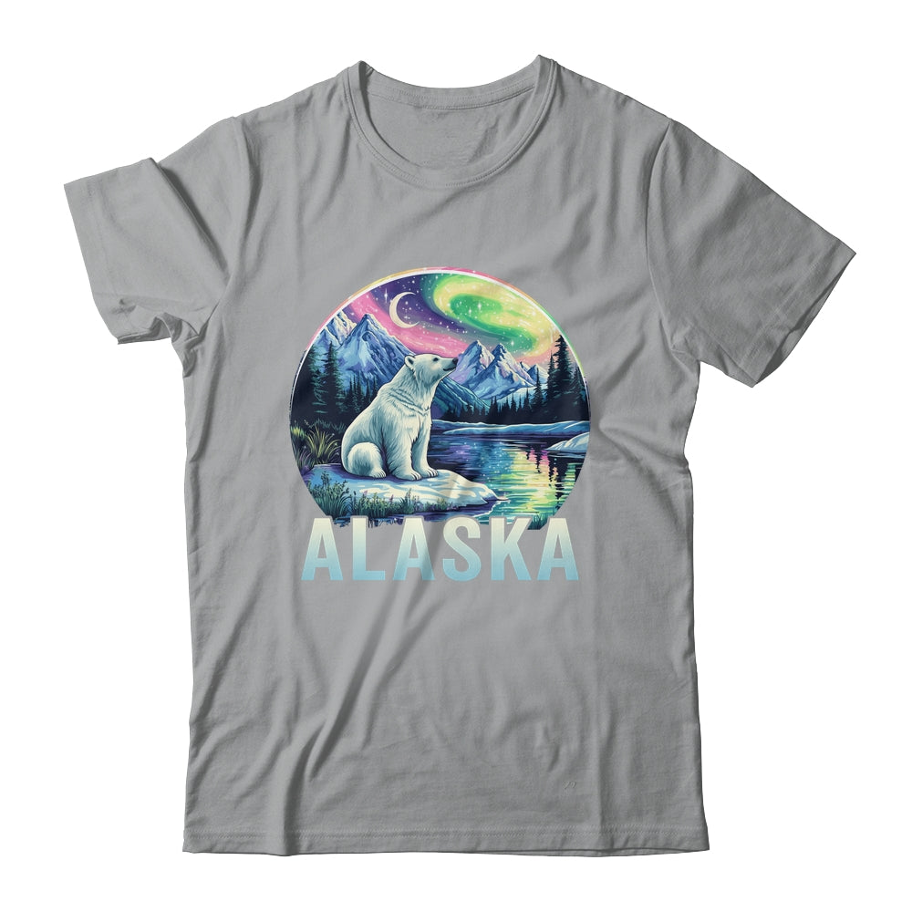 Alaska Northern Lights Aurora Viewing Vacation Alaska Trip Shirt & Hoodie | teecentury