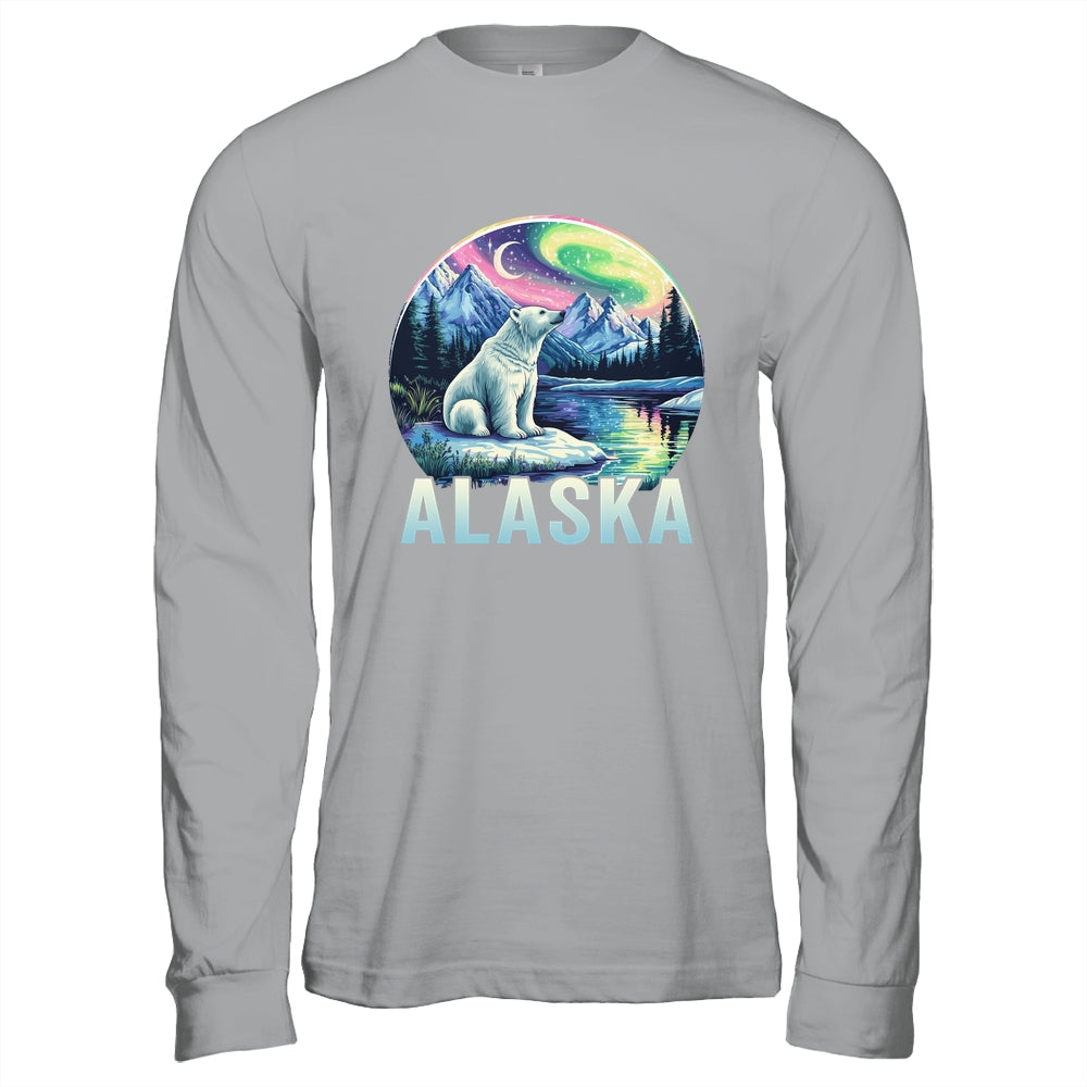 Alaska Northern Lights Aurora Viewing Vacation Alaska Trip Shirt & Hoodie | teecentury