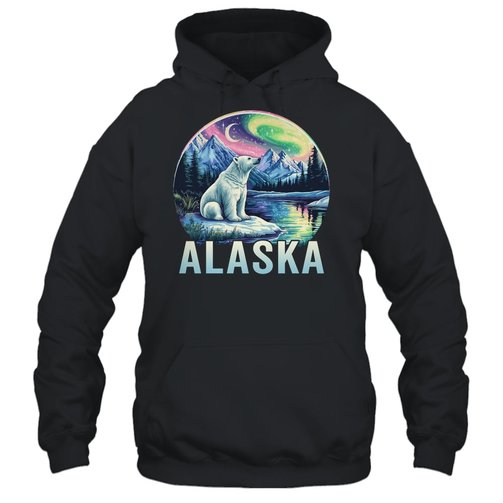 Alaska Northern Lights Aurora Viewing Vacation Alaska Trip Shirt & Hoodie | teecentury
