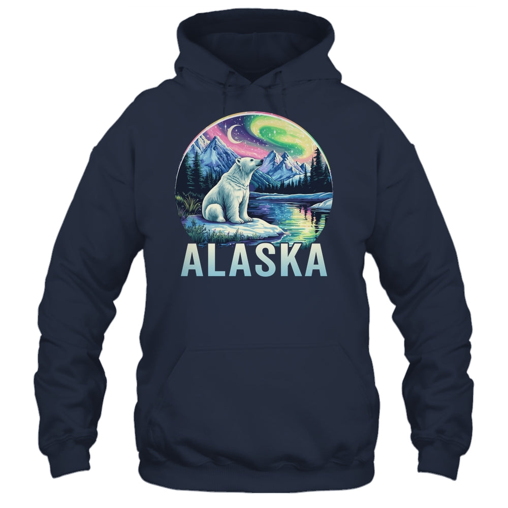 Alaska Northern Lights Aurora Viewing Vacation Alaska Trip Shirt & Hoodie | teecentury