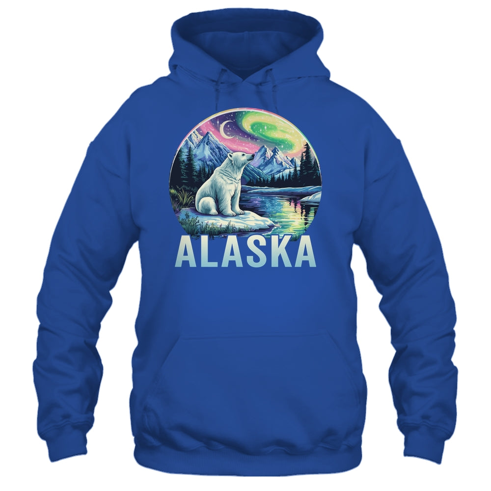Alaska Northern Lights Aurora Viewing Vacation Alaska Trip Shirt & Hoodie | teecentury