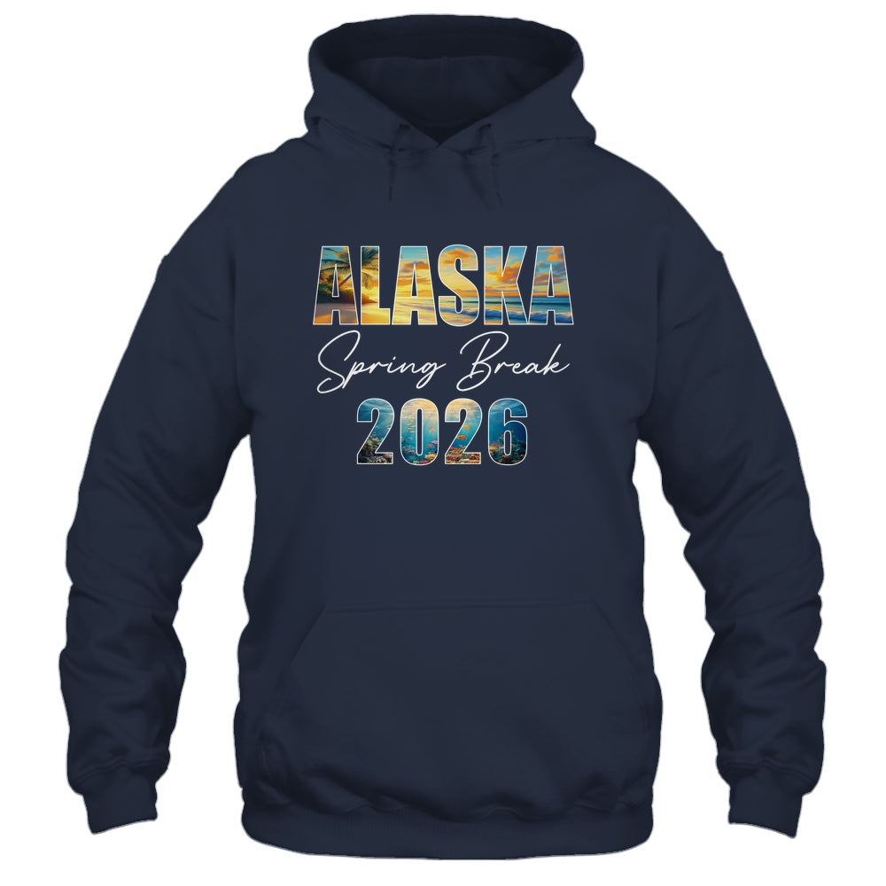Alaska Spring Break 2026 Summer Vacation Beach Shirt & Tank Top | teecentury