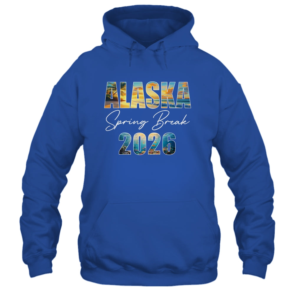 Alaska Spring Break 2026 Summer Vacation Beach Shirt & Tank Top | teecentury