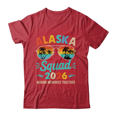 Alaska Squad 2026 Vacation Friends Family Matching Group Shirt & Hoodie | teecentury