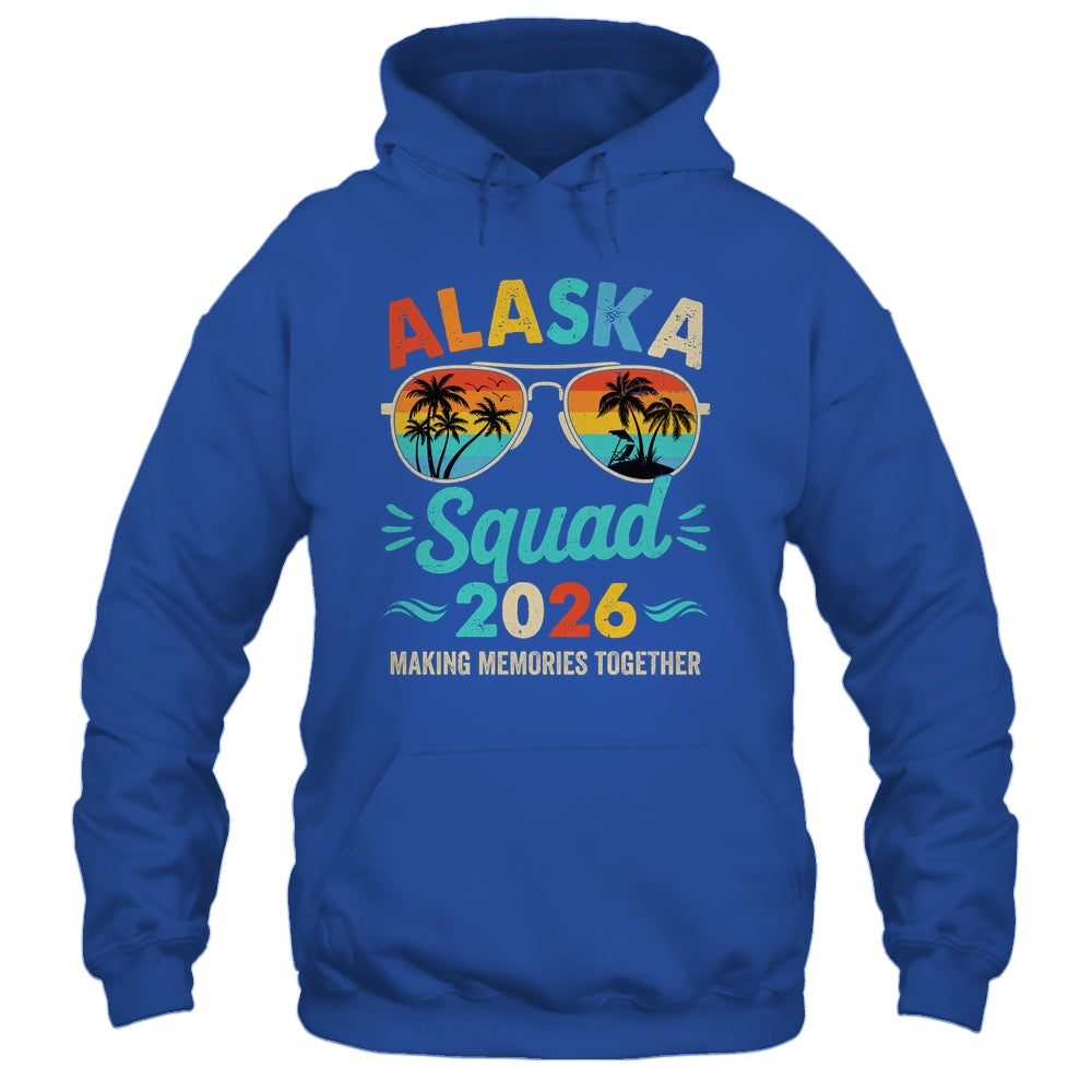 Alaska Squad 2026 Vacation Friends Family Matching Group Shirt & Hoodie | teecentury