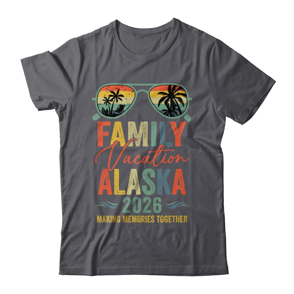 Alaska Vacation 2026 Matching Family Group Summer Shirt & Tank Top | teecentury