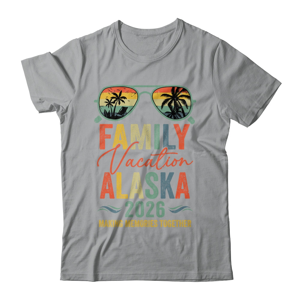 Alaska Vacation 2026 Matching Family Group Summer Shirt & Tank Top | teecentury