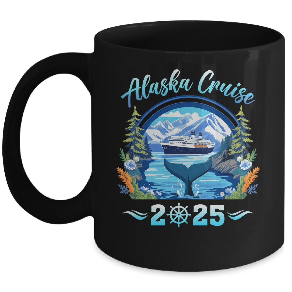 Alaska Whale Family Friends Group Alaskan Alaska Cruise 2025 Mug | teecentury