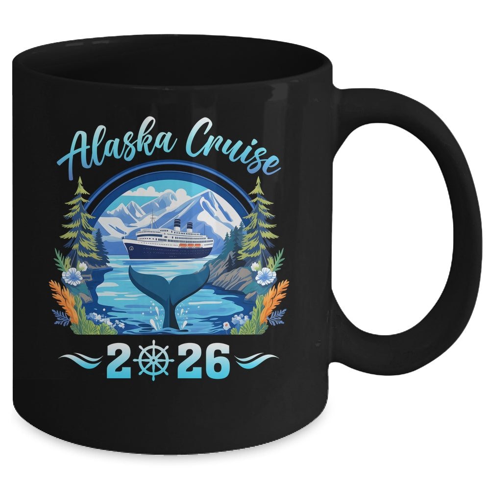 Alaska Whale Family Friends Group Alaskan Alaska Cruise 2026 Mug | teecentury