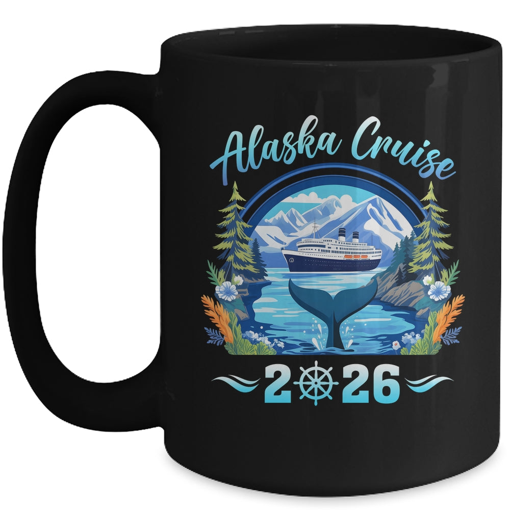 Alaska Whale Family Friends Group Alaskan Alaska Cruise 2026 Mug | teecentury