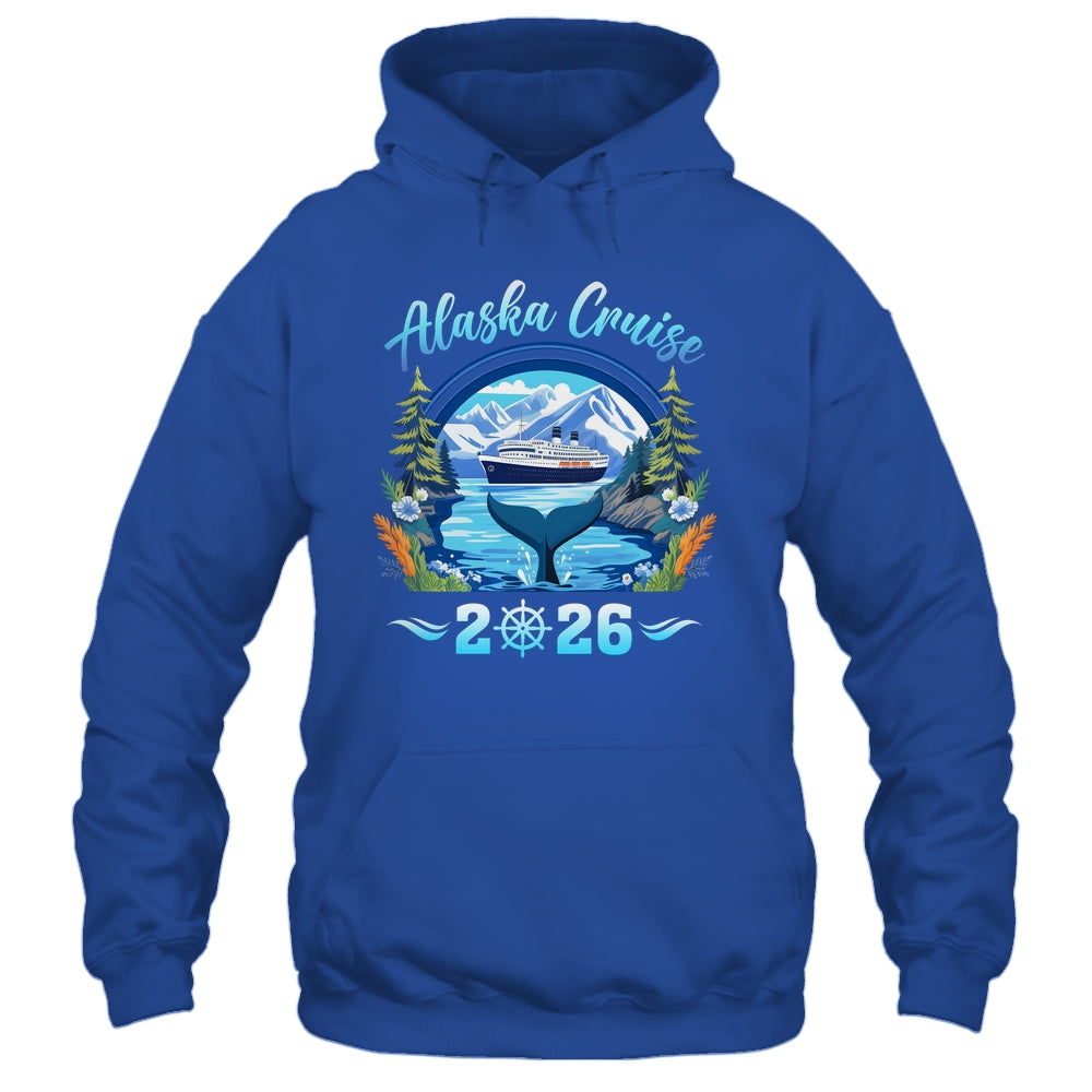 Alaska Whale Family Friends Group Alaskan Alaska Cruise 2026 Shirt & Hoodie | teecentury