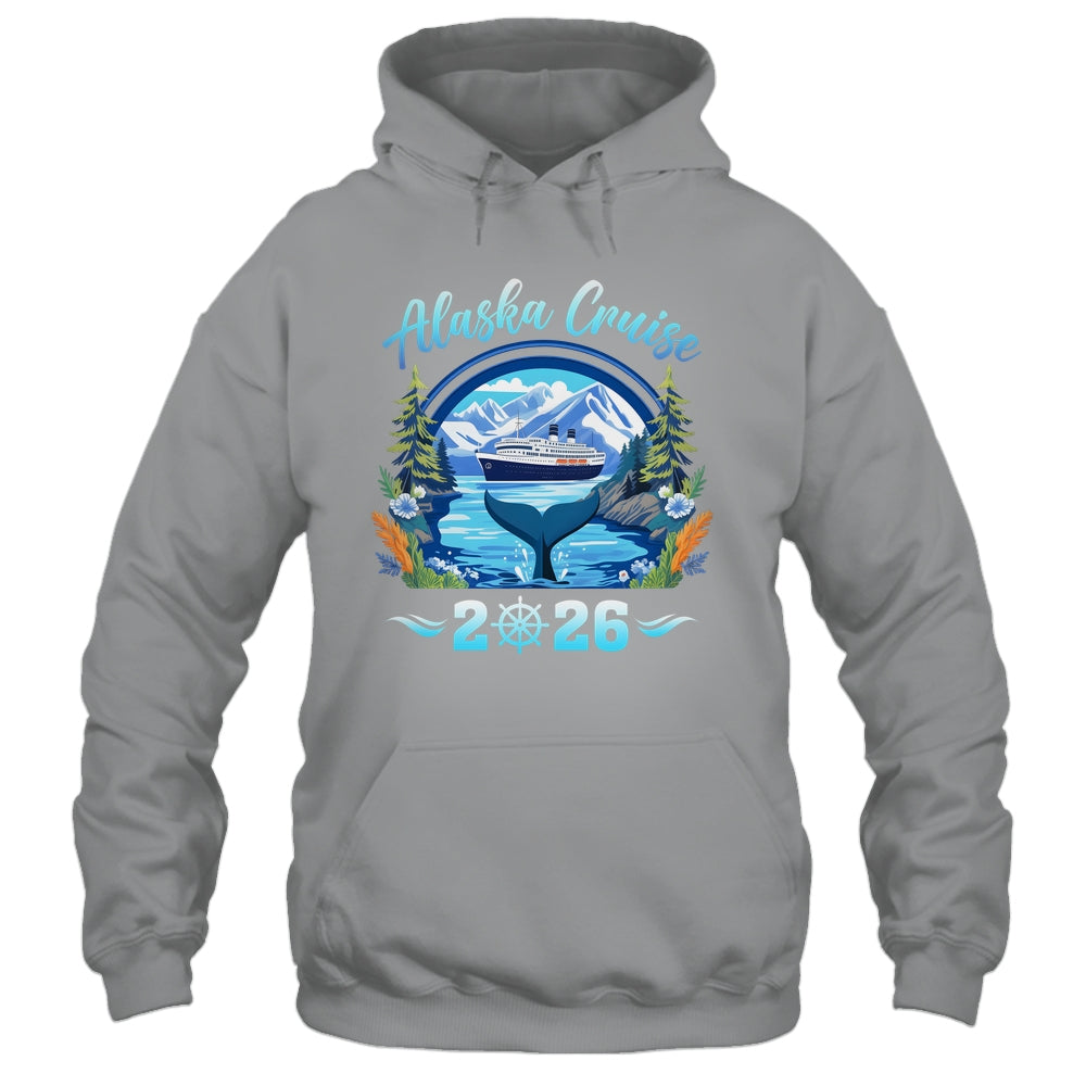 Alaska Whale Family Friends Group Alaskan Alaska Cruise 2026 Shirt & Hoodie | teecentury