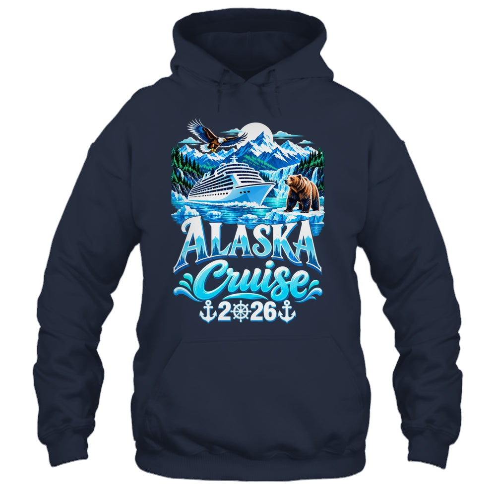 Alaskan Matching Family Friends And Group Alaska Cruise 2026 Shirt & Hoodie | teecentury