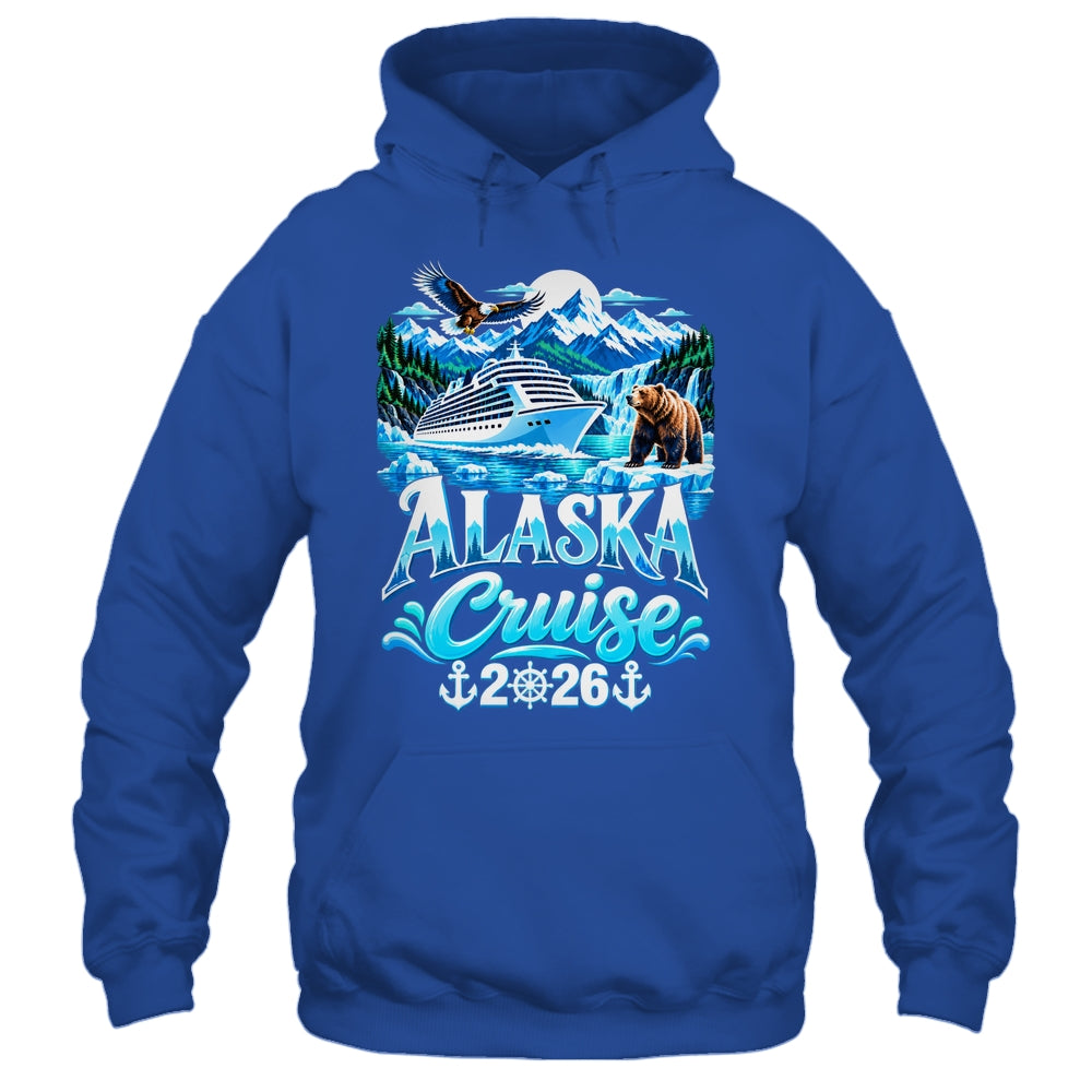 Alaskan Matching Family Friends And Group Alaska Cruise 2026 Shirt & Hoodie | teecentury