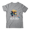 Alaskan Moose Animal Alaska Map Souvenirs Vacation Vintage Shirt & Hoodie | teecentury