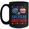 All American Brother 4th Of July Memorial Day Matching Mug | teecentury