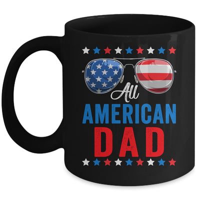 All American Dad 4th Of July Memorial Day Matching Mug | teecentury