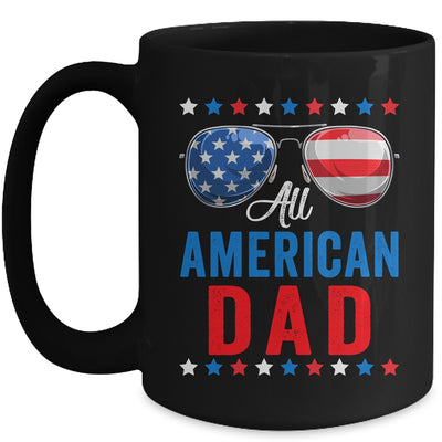 All American Dad 4th Of July Memorial Day Matching Mug | teecentury