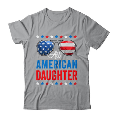 All American Daughter 4th Of July Memorial Day Matching Shirt & Hoodie | teecentury