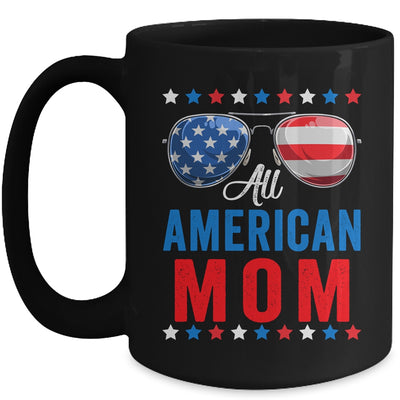 All American Mom 4th Of July Memorial Day Matching Mug | teecentury