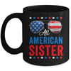 All American Sister 4th Of July Memorial Day Matching Mug | teecentury